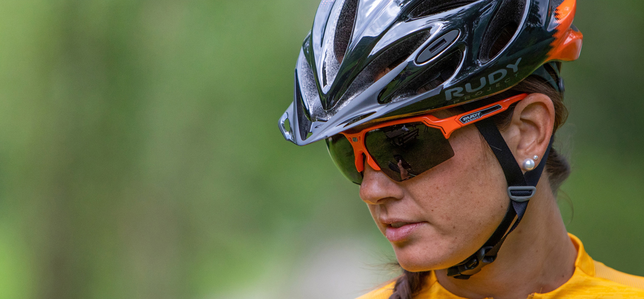 Features of NVISION Eyecare's prescription cycling sunglasses